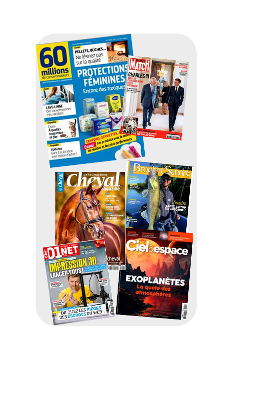 magazine et presse à tarif remisé